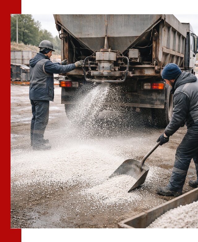 Доставка и продажа хлористого кальция в Дмитрах