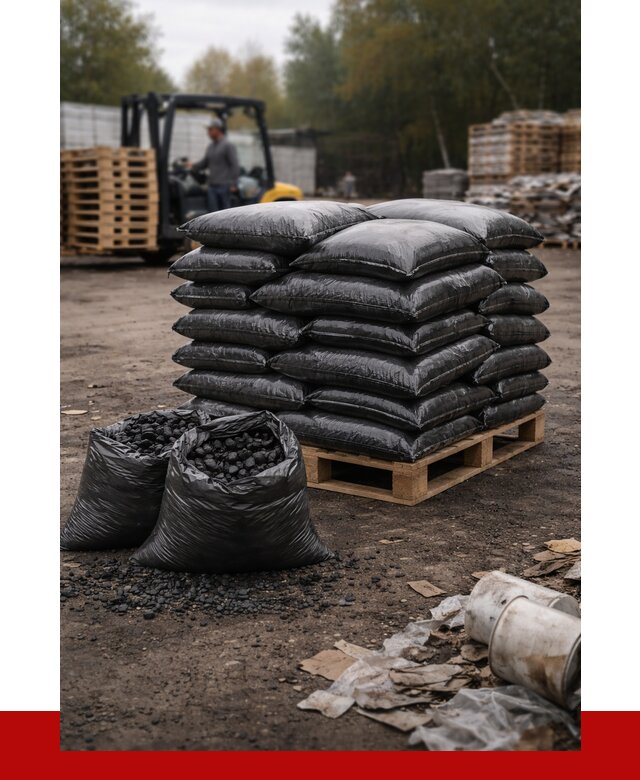 Купить уголь в мешках с доставкой в Дмитрах от 8040 р. | ПРОНЕРУДДмв