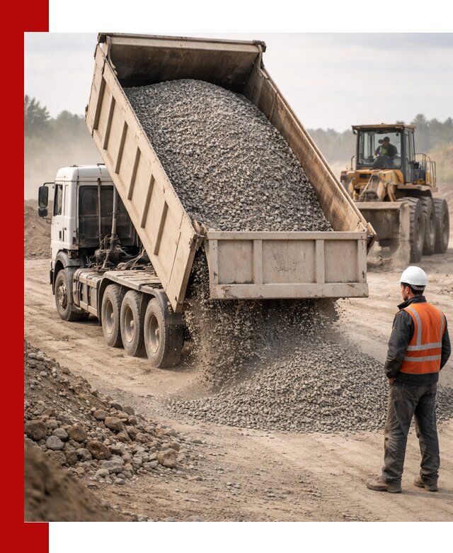 Доставка самосвалом 40 кубов цемента и сыпучих в Дмитрах