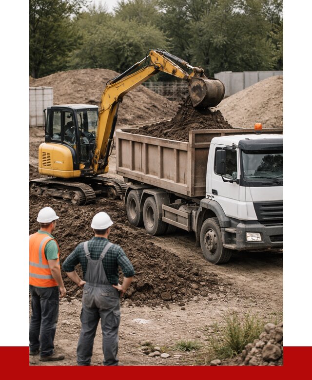 Вывоз грунта в Дмитрах от 4824 р. самосвалом | ПРОНЕРУДДмв