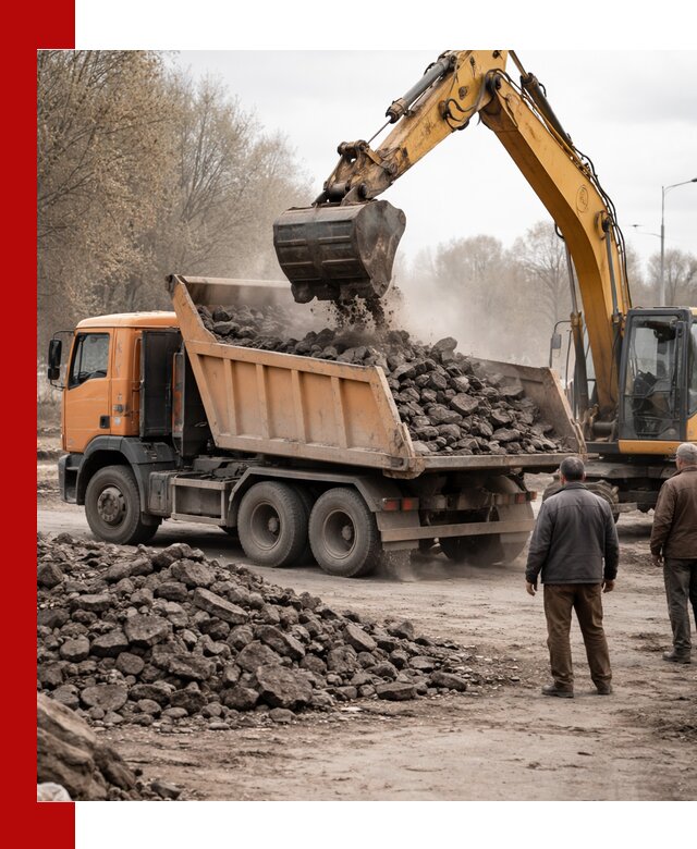 Вывоз асфальта и асфальтового покрытия в Дмитрах