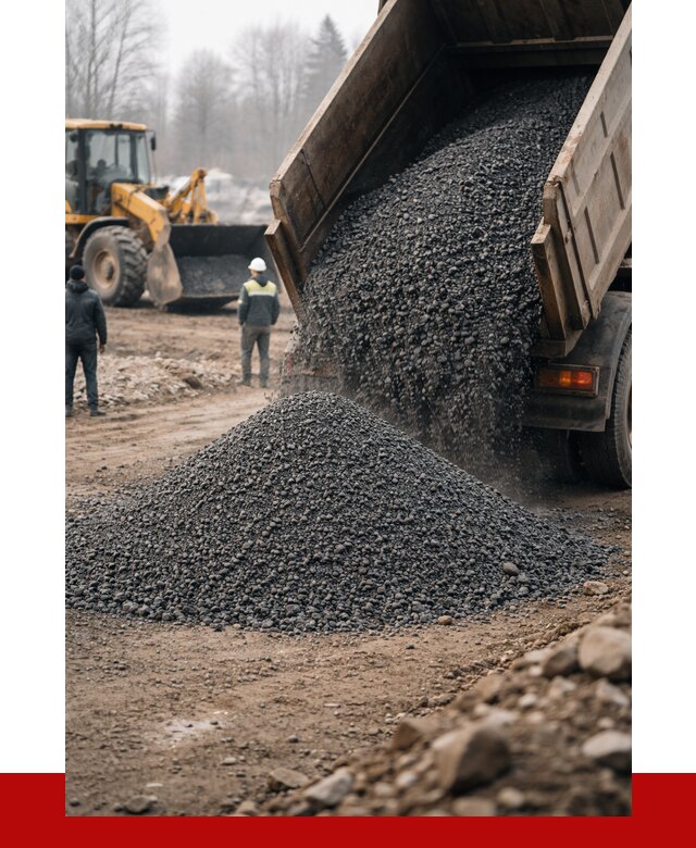 Асфальтовая крошка в Дмитрах с доставкой от 1930 р. | ПРОНЕРУДДмв